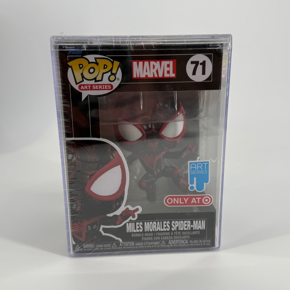 Funko Pop Art Series Miles Morales Spider-Man 71 Target Exclusive Nikkolas Smith